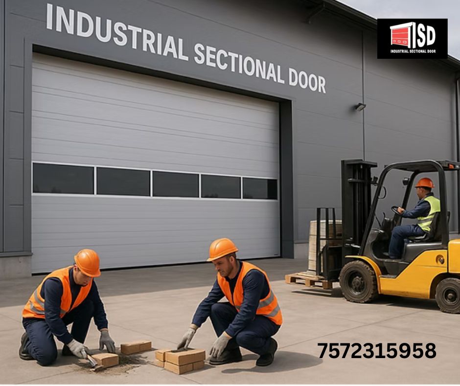 industrial sectional door