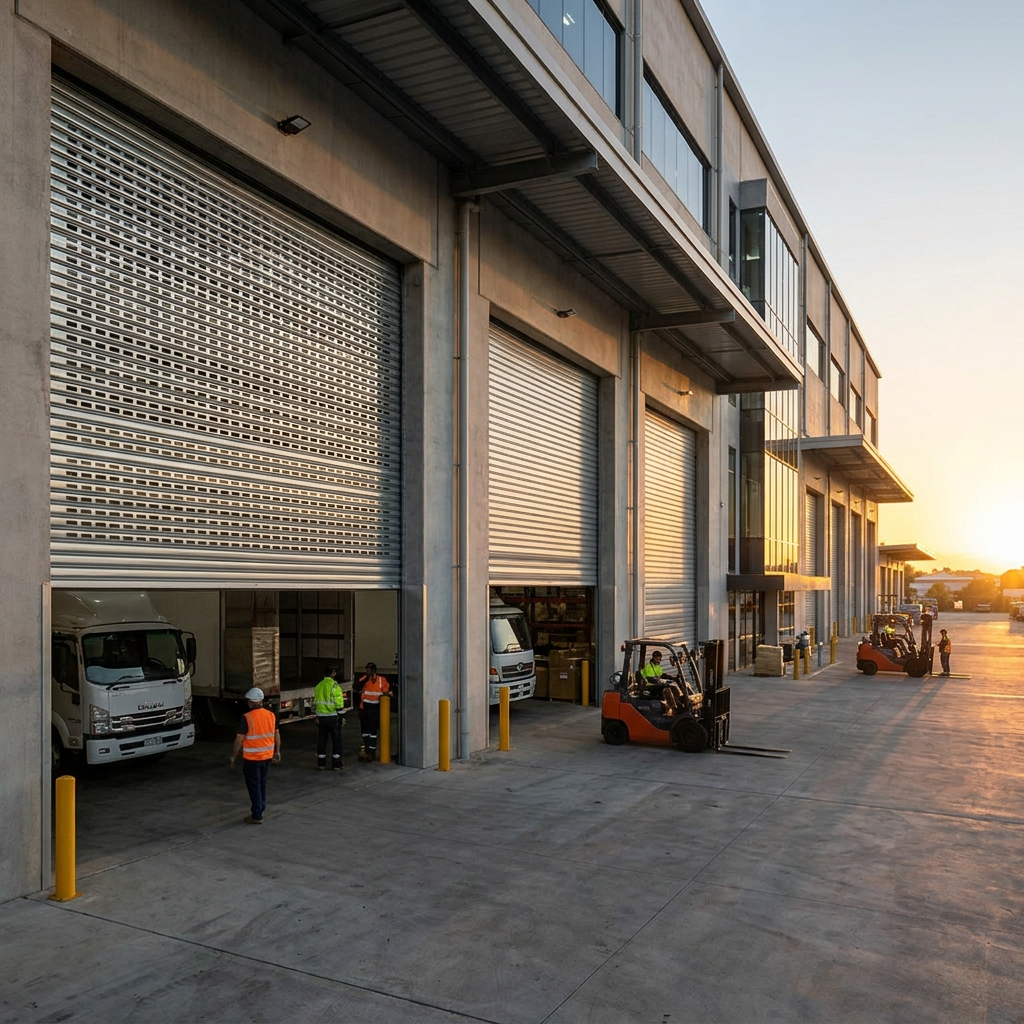 Industrial Sectional Door Industrial Sectional Door